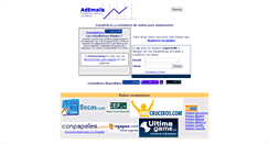 Desktop Screenshot of ademails.com